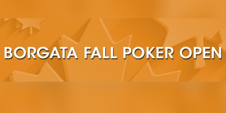 The Borgata Fall Poker Open is currently underway, running until November 23 at the Borgata Hotel, Casino & Spa in Atlantic City, New Jersey. The Borgata Fall Poker Open is currently underway, running until November 23 at the Borgata Hotel, Casino & Spa in Atlantic City, New Jersey.