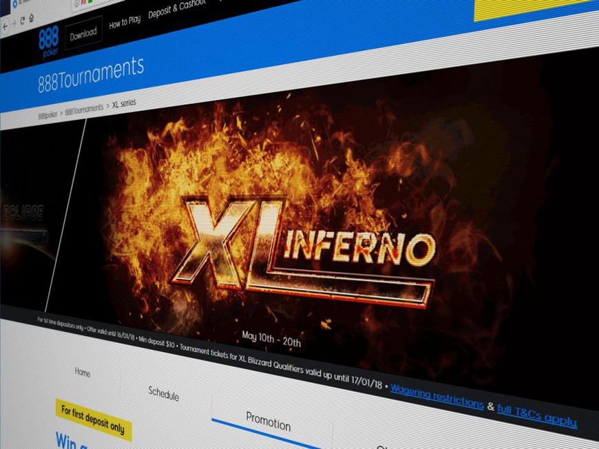 XL Inferno From 888poker Set to Return This Spring