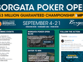 $3 Million Guaranteed WPT Borgata Poker Open Championship Kicks off Sunday