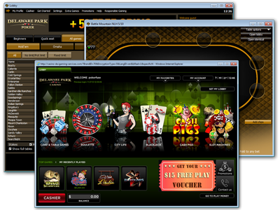 Delaware's Three Casinos Go Online for Real Money Poker, Casino Games
