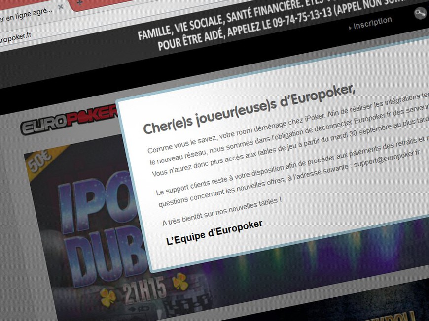 EuroPoker Bankruptcy Puts ARJEL Player Protection to the Test