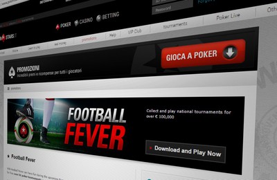 PokerStars' Euro Rooms Run Soccer Themed Promotions