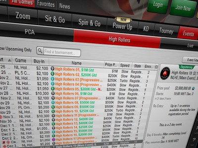 PokerStars Schedules New High Rollers Tournament Series