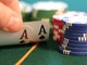 Holecards exposed for all players at Everleaf Gaming's Minted Poker
