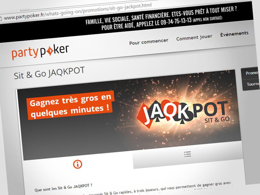 Partypoker Sticks with Tradition for Lottery Sit and Gos in France