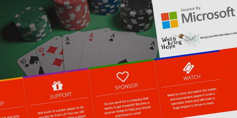 October 11 will see a host of celebrities take part in a poker tournament at Microsoft’s premises in Los Angeles, to benefit the Peace Fund. October 11 will see a host of celebrities take part in a poker tournament at Microsoft’s premises in Los Angeles, to benefit the Peace Fund.