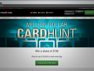 PokerStars Launches "Personalized" CardHunt Promotion Worldwide