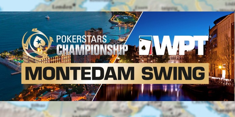 WPT and PokerStars have collaborated to create the "MonteDam Swing," a cross-promotional effort to encourage players to attend both a PokerStars live stop in Monte-Carlo and WPT's event in Amsterdam, scheduled to run consecutively. WPT and PokerStars have collaborated to create the "MonteDam Swing," a cross-promotional effort to encourage players to attend both a PokerStars live stop in Monte-Carlo and WPT's event in Amsterdam, scheduled to run consecutively.