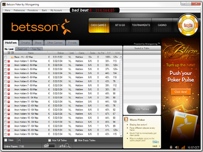 Microgaming online poker sites