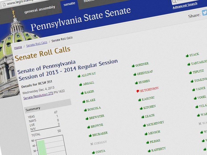 Pennsylvania State Senate Agrees to Study Viability of Online Gaming