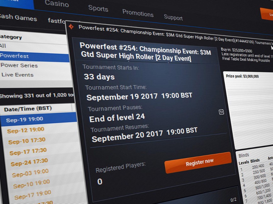 Partypoker, PokerStars Reveal Details on Their "Biggest Ever" Tournament Series
