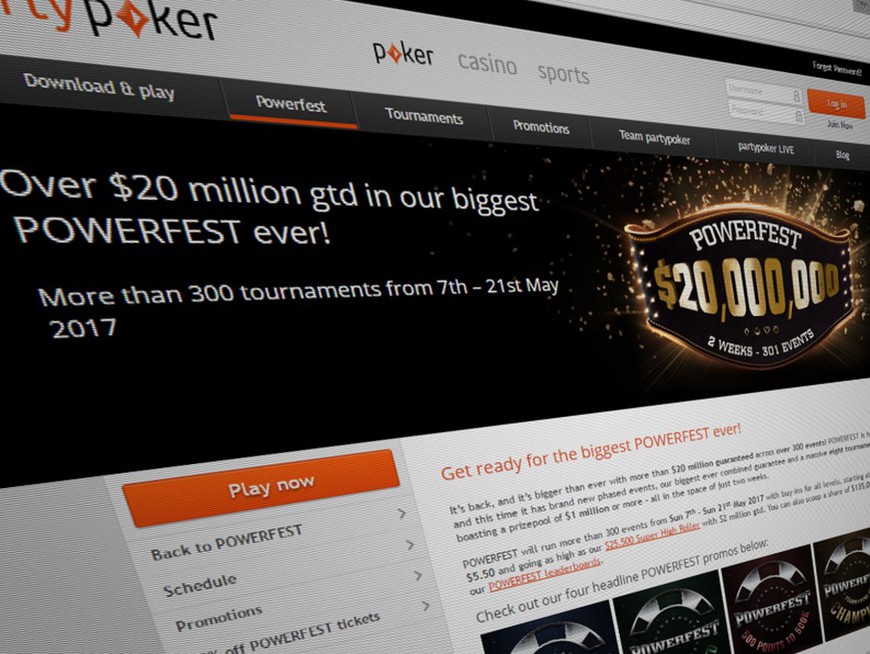 Partypoker Launches Slate of Powerfest Promos, Readies for New Loyalty Program on May 22