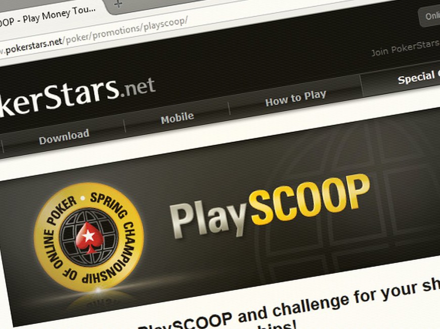 PokerStars Inaugurates the First Play Money SCOOP Festival