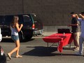 Poker Game Breaks Out In Middle Of L.A. Traffic Jam Poker Game Breaks Out In Middle Of L.A. Traffic Jam