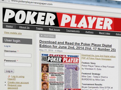 Poker Player Newspaper Ends Print Edition After 30 Years