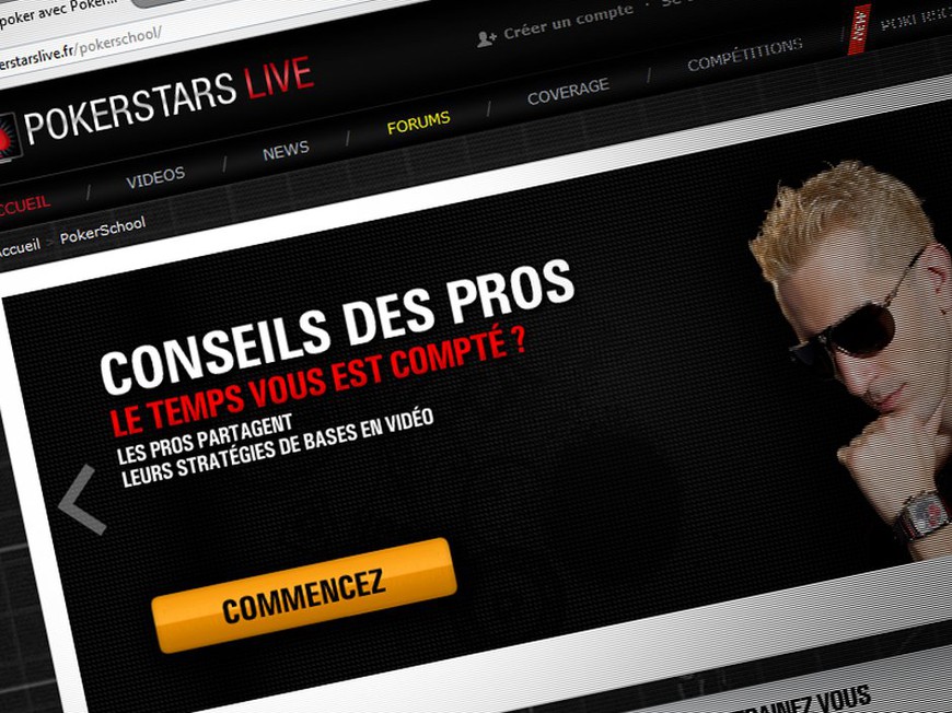 PokerStars Launches "PokerStars Live" Poker School in French Market