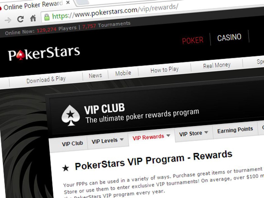 PokerStars Reduces Online Poker Loyalty Program