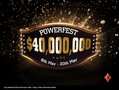 Partypoker Reveals New Powerfest Plan with $40 Million Schedule It is the biggest guaranteed prize pool partypoker has ever run and puts Powerfest on near-equal footing to PokerStars' flagship annual tournament series, SCOOP.
