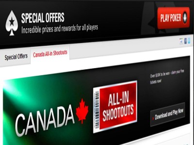 PokerStars Commits to Canada With All-in Shootout Promotion