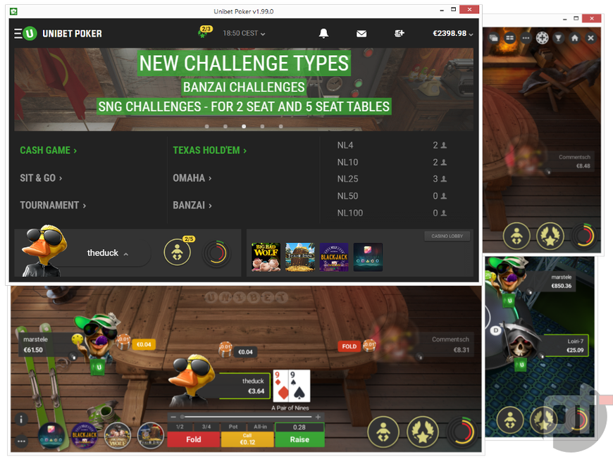 Unibet v2: Behind the Scenes of the Online Poker Room's Next Generation Client