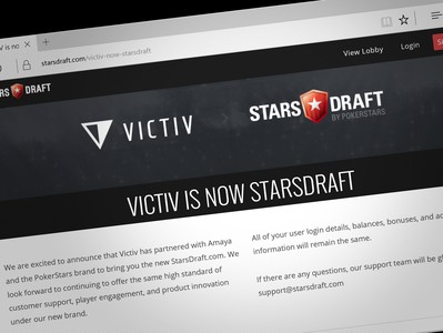PokerStars Back in the US: DFS Site Victiv Rebranded as StarsDraft.com