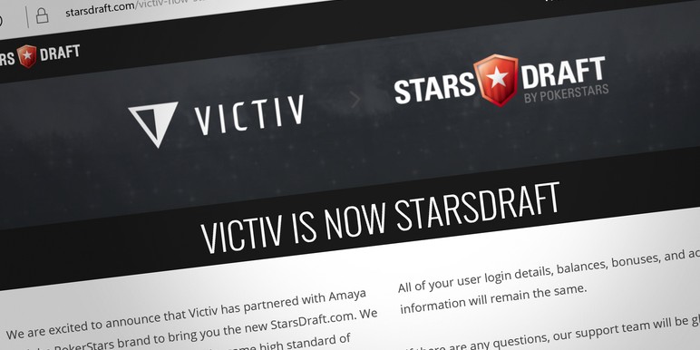 PokerStars launched daily fantasy sports site StarsDraft last week after its parent company Amaya bought the second tier DFS site, Victiv, earlier this year. PokerStars launched daily fantasy sports site StarsDraft last week after its parent company Amaya bought the second tier DFS site, Victiv, earlier this year.