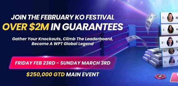 KO Series at WPT Global Guarantees Over $2,000,000 in Prize Money