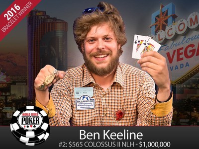 WSOP 2016: Ben Keeline Wins The Colossus II Taking His First WSOP Title