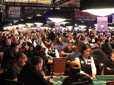 2014 World Series of Poker Main Event in Full Swing