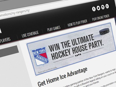 WSOP New Jersey Confirms Sports Deal with NY Rangers