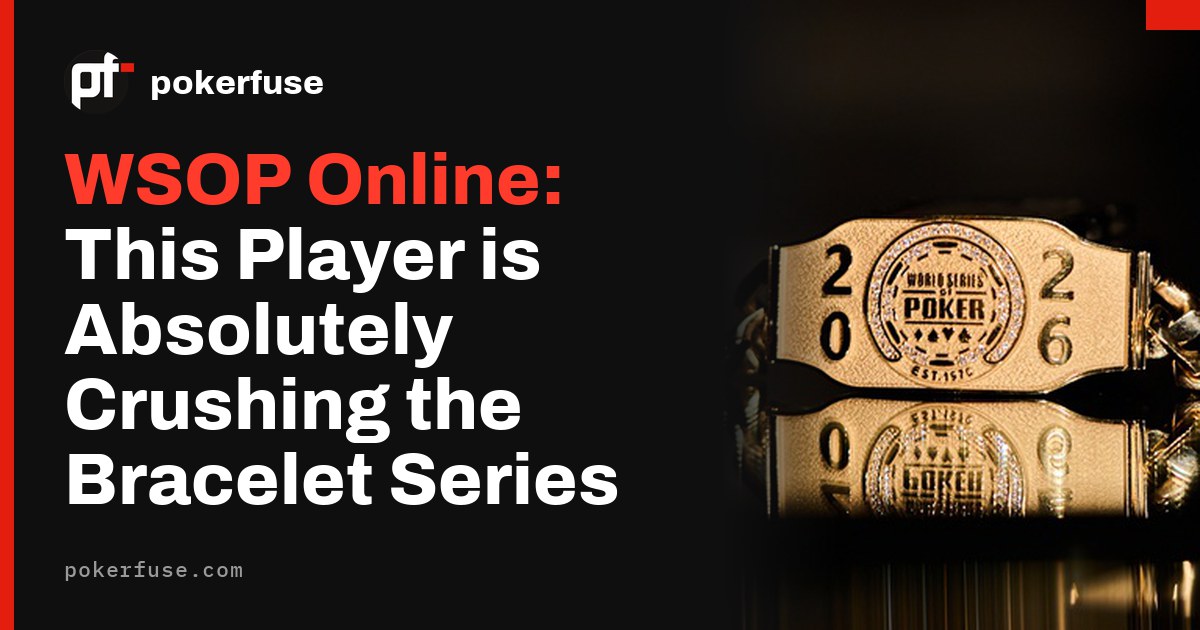 This Player Is Absolutely Crushing the WSOP Online Fall Bracelet Series