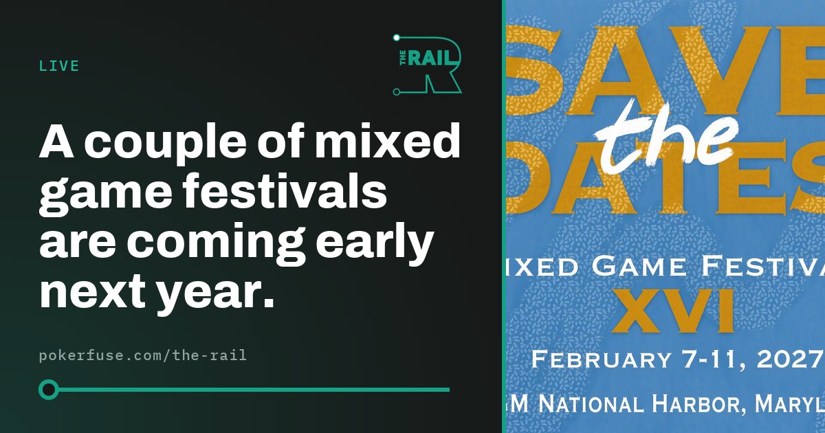 A couple of mixed game festivals are coming early next year.