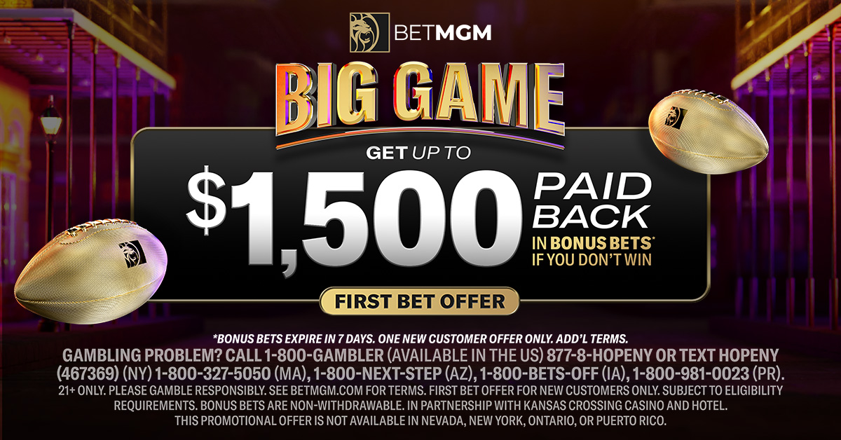 BetMGM Big Game Welcome Offer