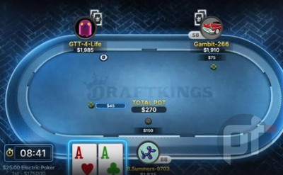 DraftKings Electric Poker