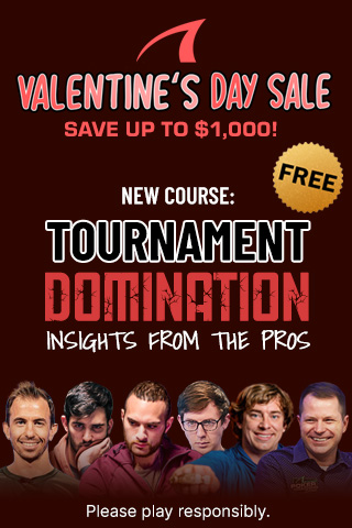 Poker Coaching Valentine Day Sale