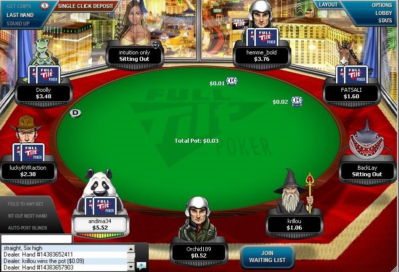 Mega FULL TILT POKER desenvolvida por Designers de Games - Design Culture