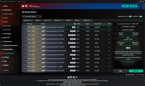 No Sweat Series PokerStars FanDuel Poker