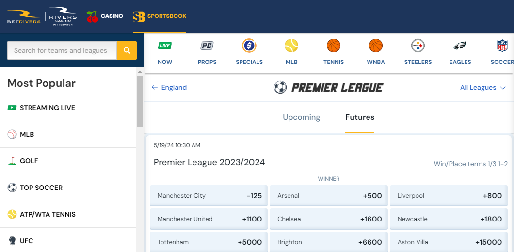 Premier League Betting Sites UK: Guide to EPL Betting Online 2023