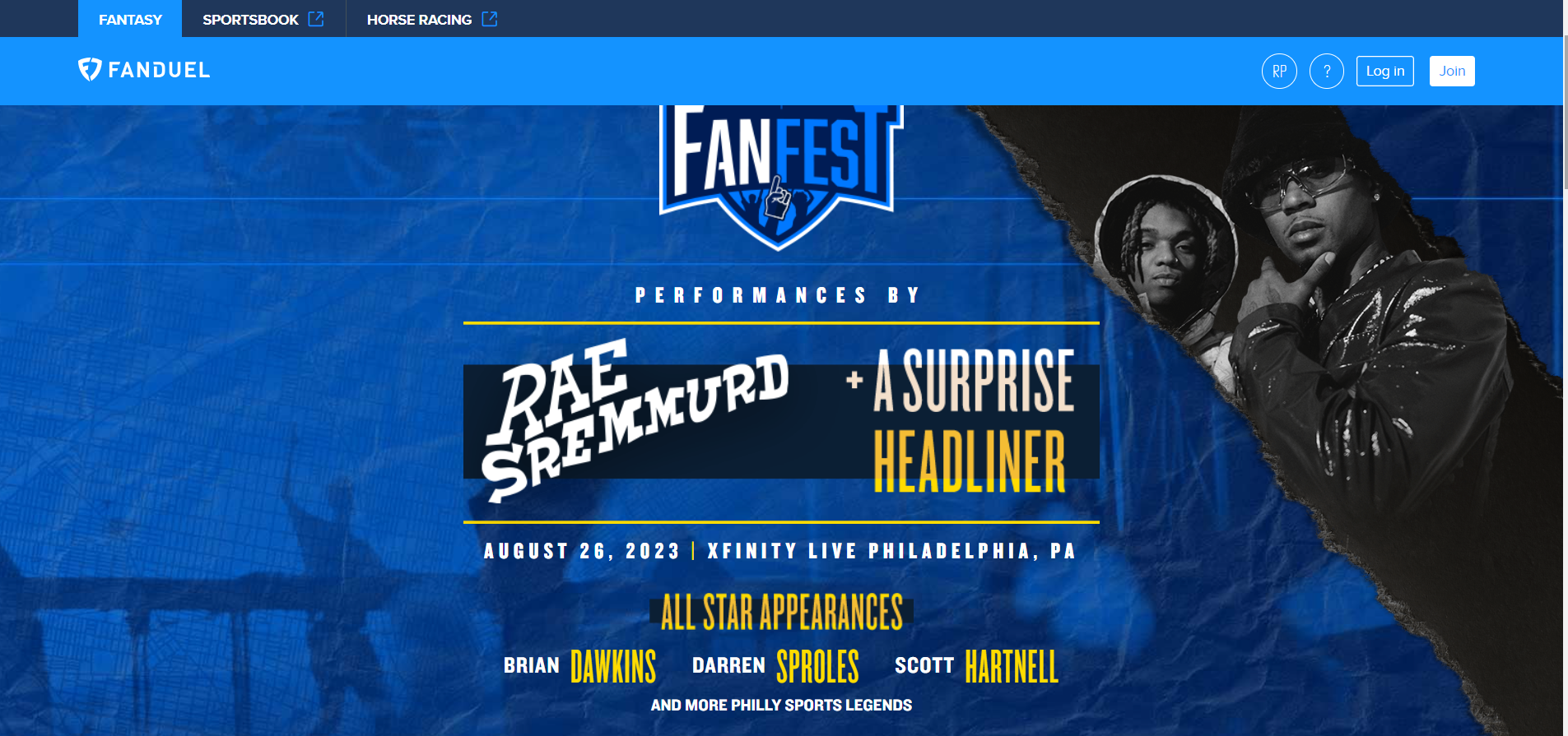 Experience FanDuel FanFest in Philadelphia Claim Your Free Tickets