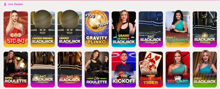 Free Spin Live Dealer Games