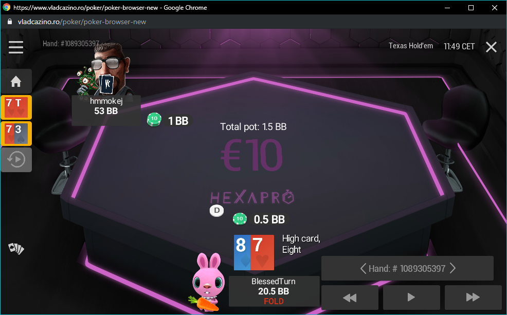 h2 poker online