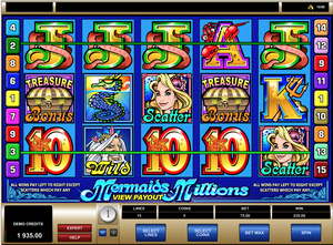 Mermaid's Millions Slot at BetRivers Casino Ontario