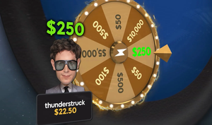 The Card Strike Prize Wheel