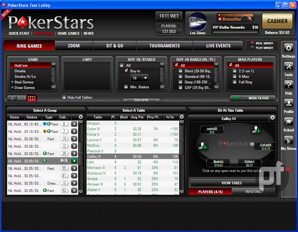 freeroll poker star