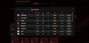 PokerStars Spin & Go Recent Big Winners PokerStars Spin & Go Recent Big Winners