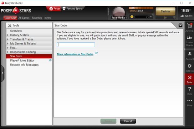 Pokerstars Free Spins Code