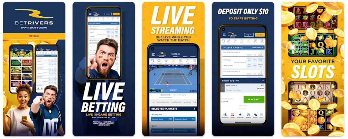 BetRivers Sportsbook Ontario Best Sports Betting Apps Ontario