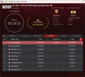 WSOP Online Player StayGoldBaby Wins All Bounties in a Tournament