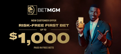 BetMGM welcome bonus $1,000 risk free bet