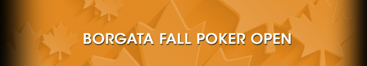 Over $3 Million Guaranteed at the Borgata Fall Poker Open | Pokerfuse